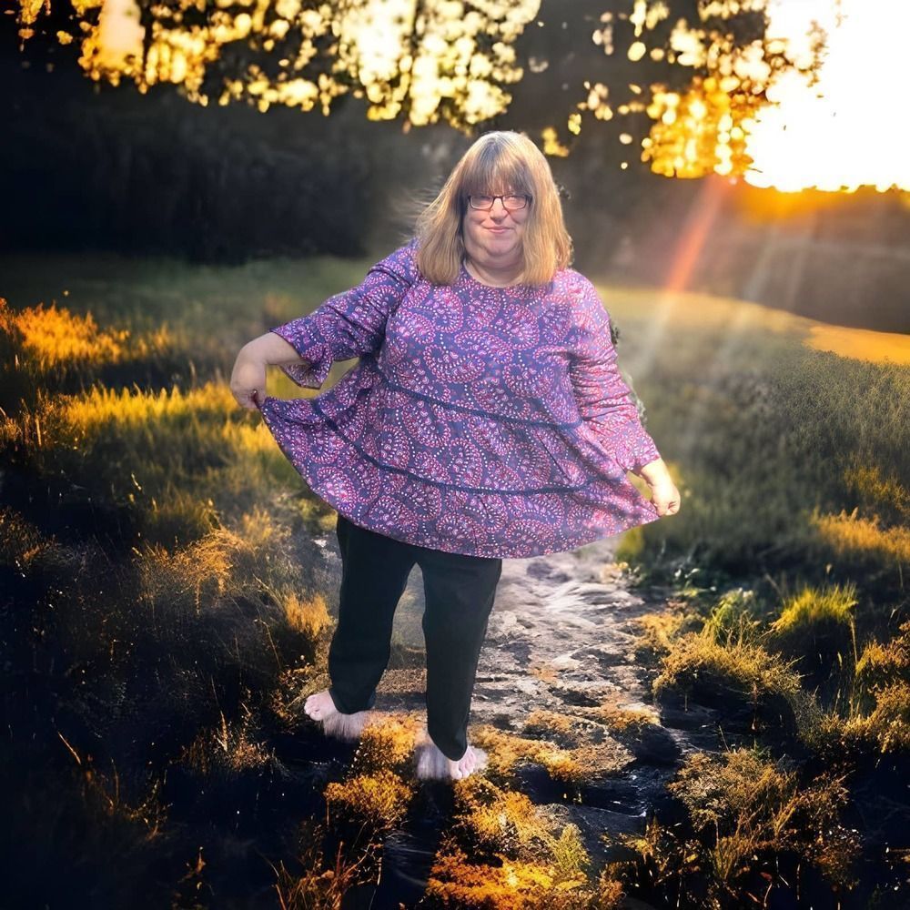 NWT! Avenue Poppy Tiered Paisley Pop Ruffled Tunic 26/28!